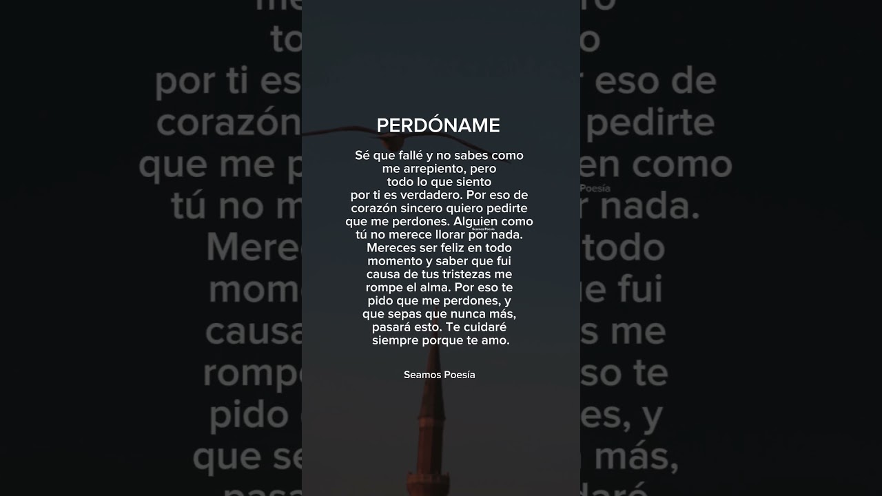 mensajes pidiendo perdon a mi novia