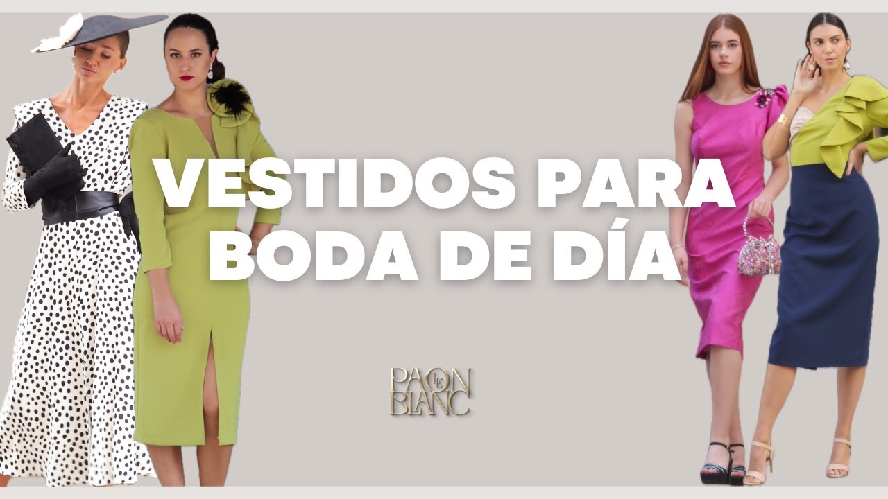 vestidos para una boda en octubre
